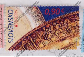 Photo Texture of Postage Stamp